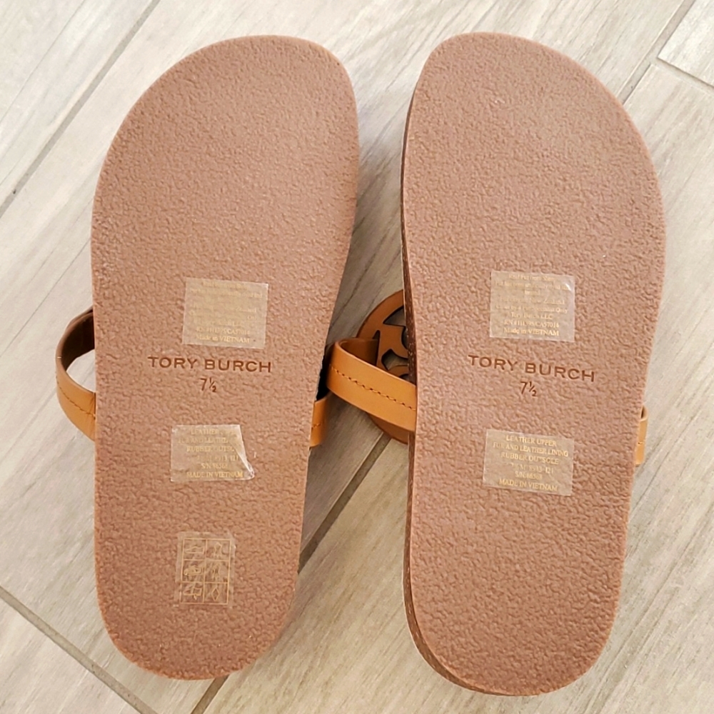 NWT Tory Burch Miller Cloud Shearling Sandals - Picture 10 of 10